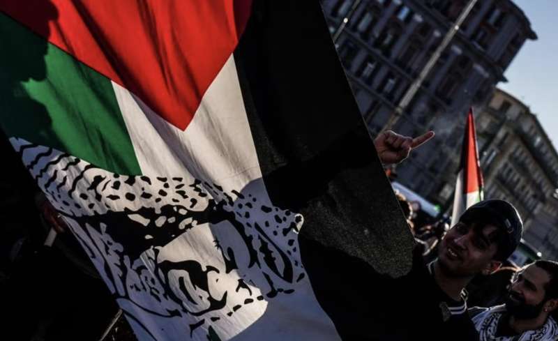 manifestazione pro palestina