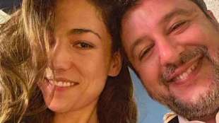Matteo Salvini e Francesca Verdini capodannati