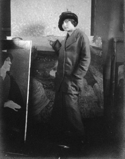 pasquarosa nello studio a roma 1914