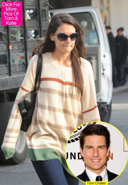 KATIE HOLMES AND TOM CRUISE