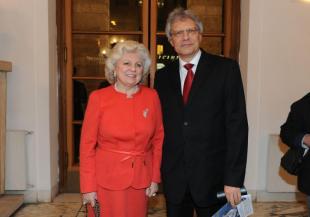 Sergey Razov ambasciatore Russo in Italia con la moglie