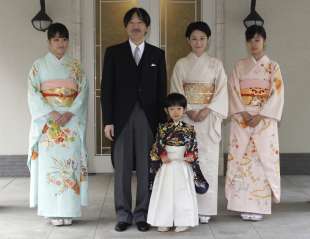 la famiglia reale giapponese