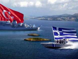 tensioni grecia turchia isole Imia