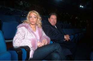 Luciano Gaucci con Elisabetta Tulliani