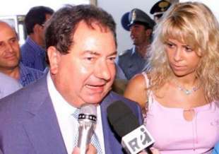 Luciano Gaucci con Elisabetta Tulliani