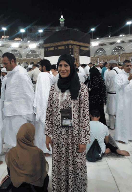 sabina began in pellegrinaggio alla mecca