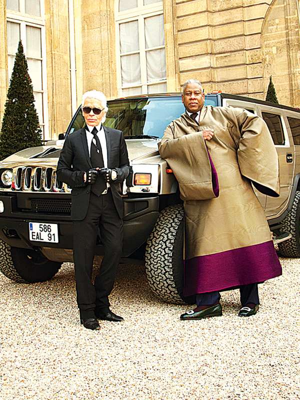 andre leon talley karl lagerfeld
