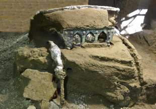 carro da parata ritrovato a pompei 1