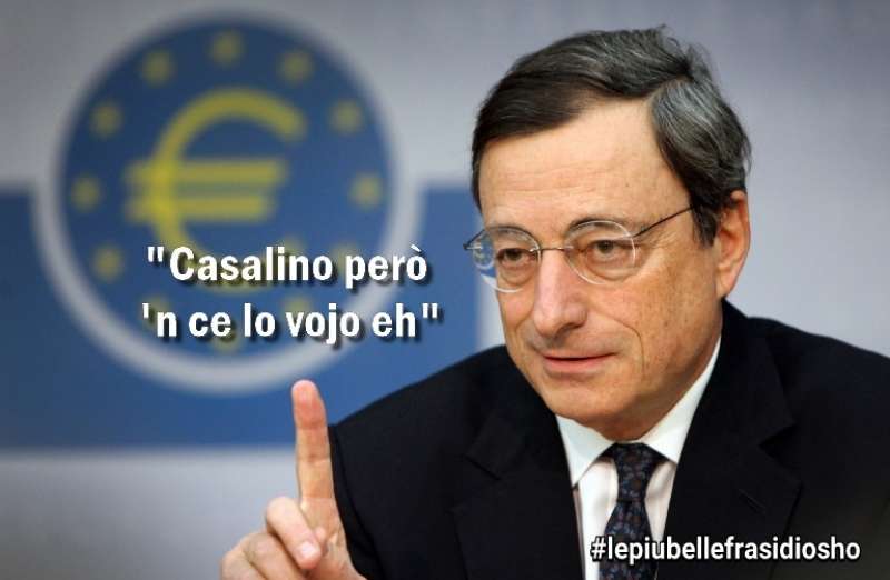 Draghi - Federico Palmaroli per Dagospia
