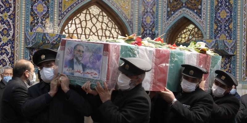funerale di Mohsen Fakhrizadeh
