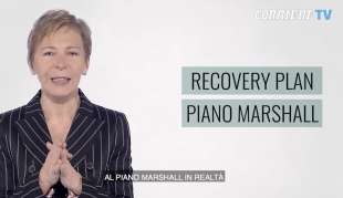 milena gabanelli recovery fund vs piano marshall
