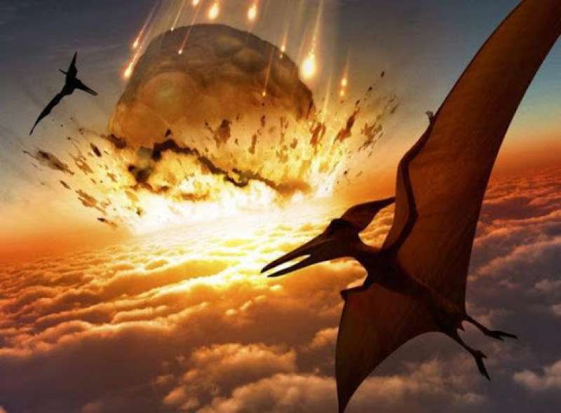 una cometa causo' l'estinzione dei dinosauri 2
