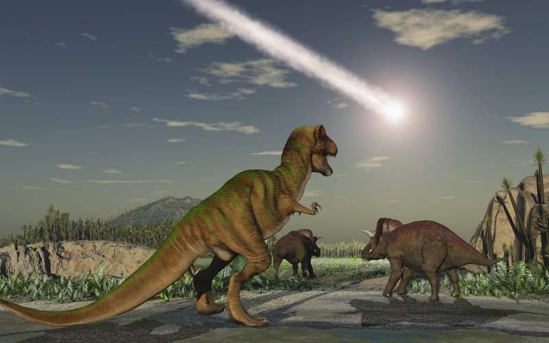 una cometa causo' l'estinzione dei dinosauri 4
