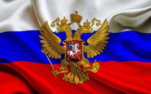 aquila bandiera russa