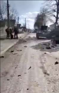 convoglio russo distrutto dalle forze ucraine 6