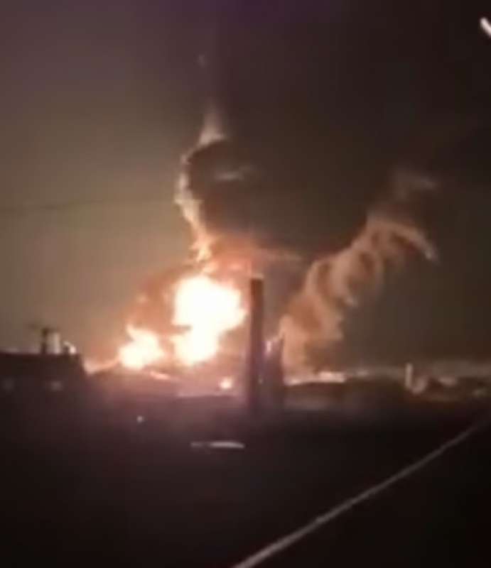 esplosione gasdotto kharkiv 2