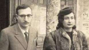 Giorgio Manganelli e la prima moglie, Fausta Chiaruttini