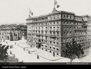 Grand Hotel Flora nel 1907