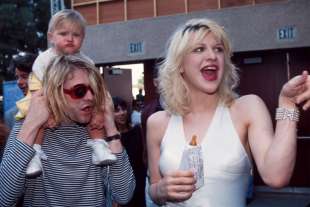 Kurt Cobain, Courtney Love e la figlia Frances Bean