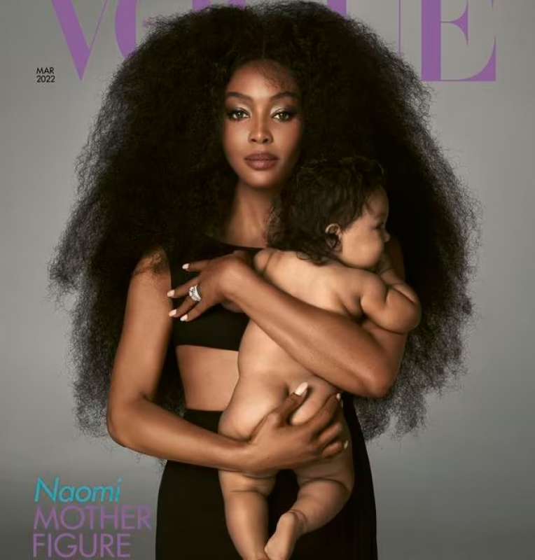 Naomi Campbell su Vogue