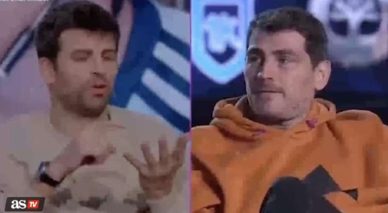 Gerard Pique e Iker Casillas 1