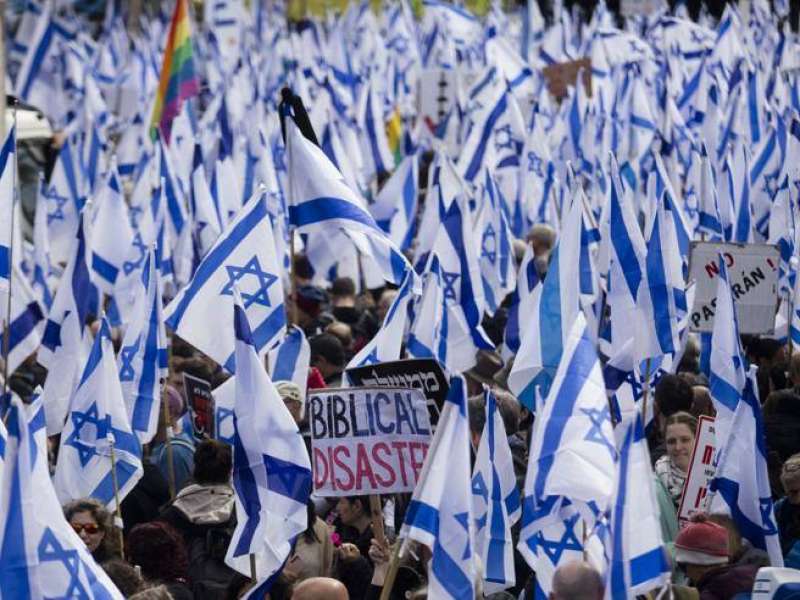 israele proteste contro la riforma della giustizia di netanyhau 1