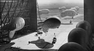 palloni barriera usati durante la seconda guerra mondiale