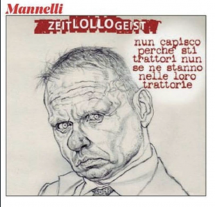 francesco lollobrigida e i trattori – vignetta by riccardo mannelli