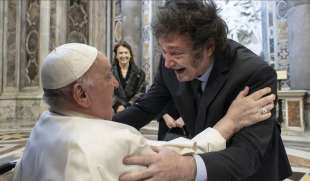 javier milei incontra papa francesco in vaticano 2