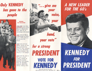 jfk - kennedy for president 1960
