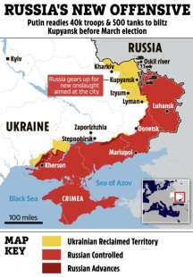 la possibile nuova offensiva russa in ucraina