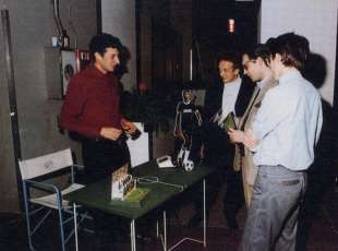 partecipazione abusiva ad artefiera di maurizio cattelan 1991