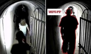 Yahya Sinwar in fuga nei tunnel di hamas 2