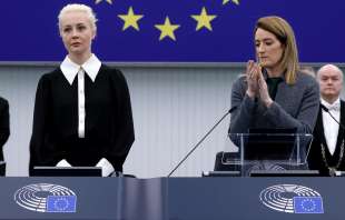 yulia navalnaya roberta metsola parlamento europeo