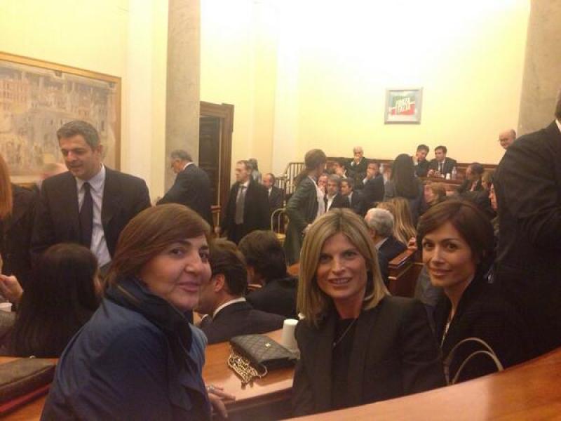 polverini ravetto carfagna all ufficio di presidenza forza italia