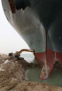 canale di Suez - cargo Ever given