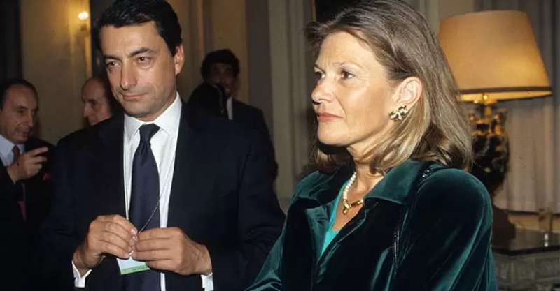 Mario Draghi con la moglie Serena Cappello