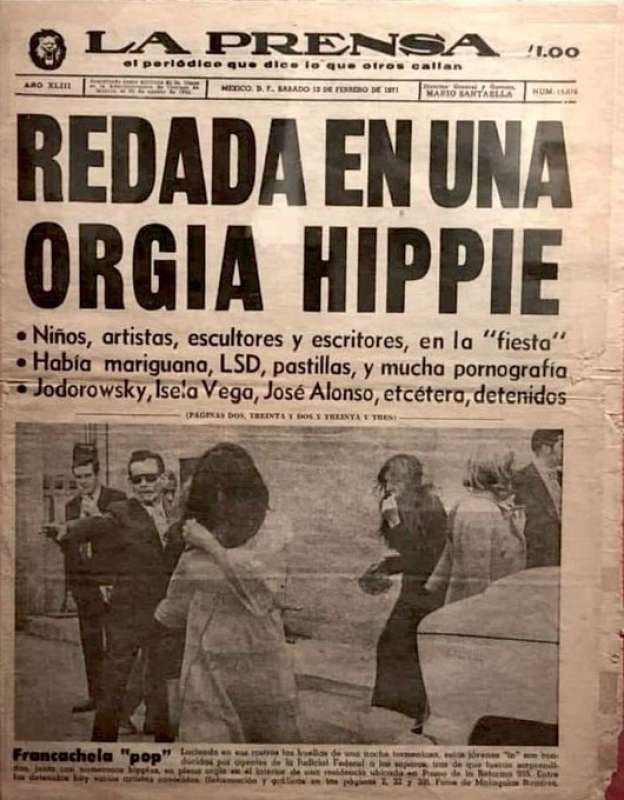 redaad un una orgia hippie isela vega