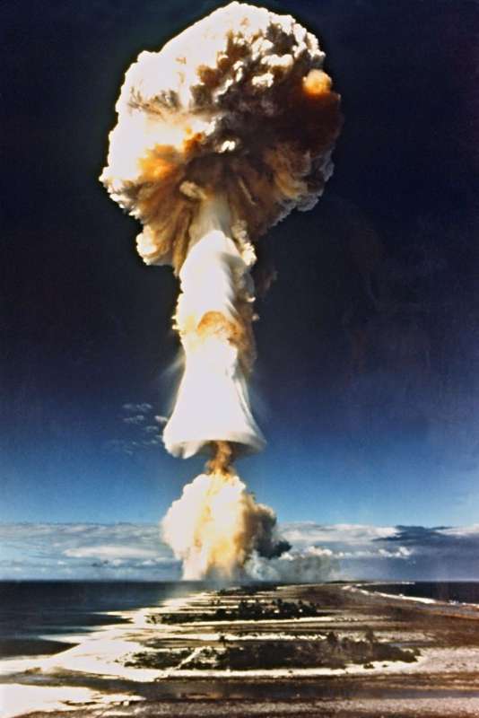 test nucleare atollo mururoa