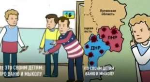 cartone animato di propaganda russa