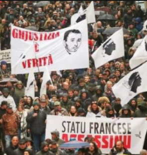 corsica proteste