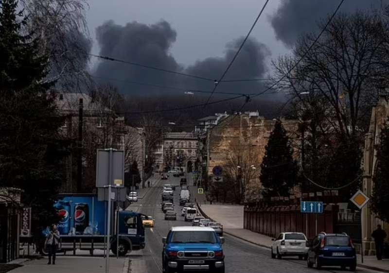 esplosione a leopoli ucraina 3