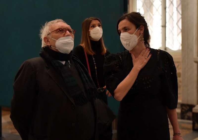 il ministro bianchi visita la mostra di guido reni con la direttrice francesca cappelletti foto di bacco (1)