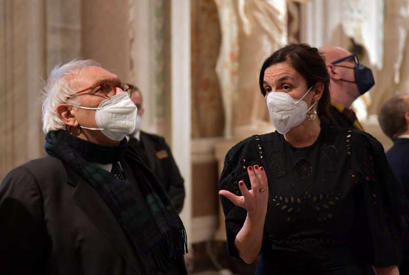 il ministro bianchi visita la mostra di guido reni con la direttrice francesca cappelletti foto di bacco (4)