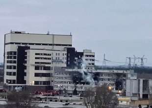 incendio alla centrale nucleare di zaporizhzhia