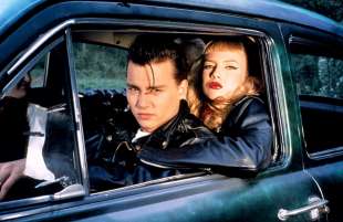 Johnny Depp e Traci Lords in Cry-Baby, 1990