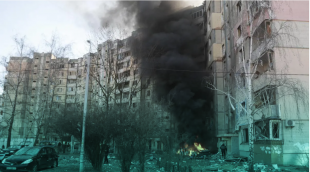 kiev bombardamento