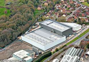 La fabbrica di Dudbridge nel Gloucestershire