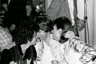 lou reed mick jagger e david bowie nel 1973