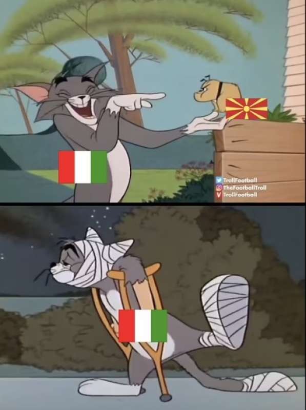 meme inglesi su italia macedonia del nord 13